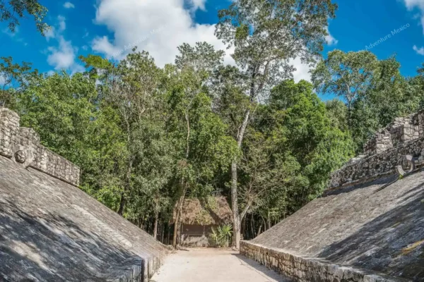 Privattour Coba Ruinen und Punta Laguna Affenreservat in der Riviera Maya