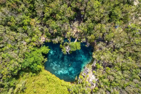 Privattour Kaan Luum Lagune und Cenote in der Riviera Maya