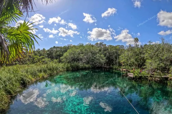 Privattour Kaan Luum Lagune und Cenote in der Riviera Maya
