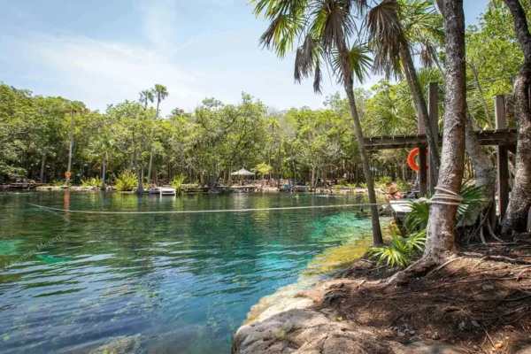 Privattour Kaan Luum Lagune und Cenote in der Riviera Maya