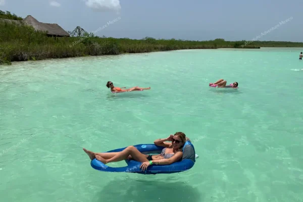Privattour Kaan Luum Lagune und Cenote in der Riviera Maya