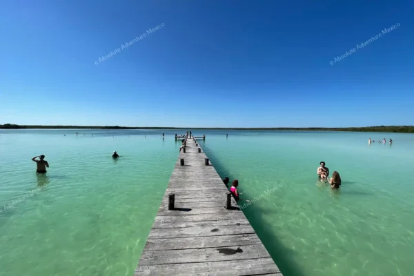 Privattour Kaan Luum Lagune und Cenote in der Riviera Maya