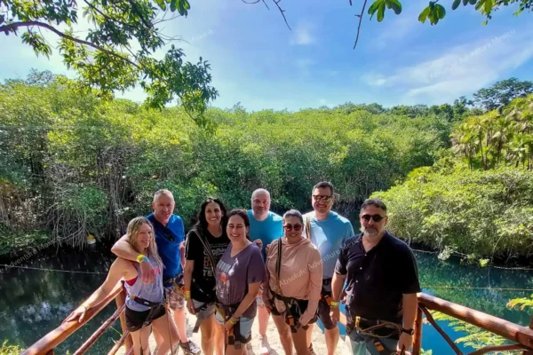 Privattour Private Tour in 2 Cenoten in der Riviera Maya