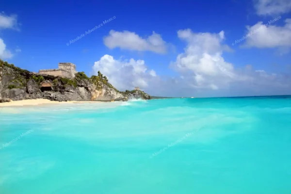 Privattour Riff-Schnorcheln in Tulum und Cenote in der Riviera Maya