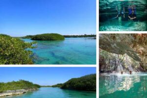 Privattour Yal Ku Lagune und Cenote in der Riviera Maya