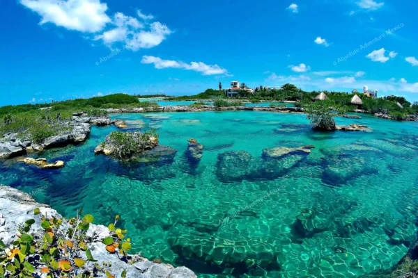 Privattour Yal Ku Lagune und Cenote in der Riviera Maya