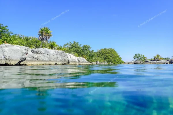 Privattour Yal Ku Lagune und Cenote in der Riviera Maya