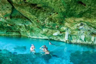 Privattour Cenote Dos Ojos Private Tour in der Riviera Maya