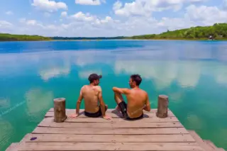Privattour Coba Ruinen und Punta Laguna Affenreservat in der Riviera Maya