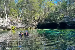 Privattour Private Tour in 3 Cenoten in der Riviera Maya