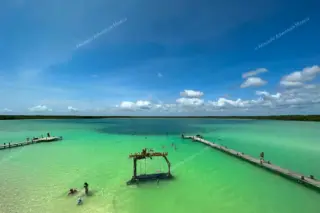Privattour Kaan Luum Lagune und Cenote in der Riviera Maya